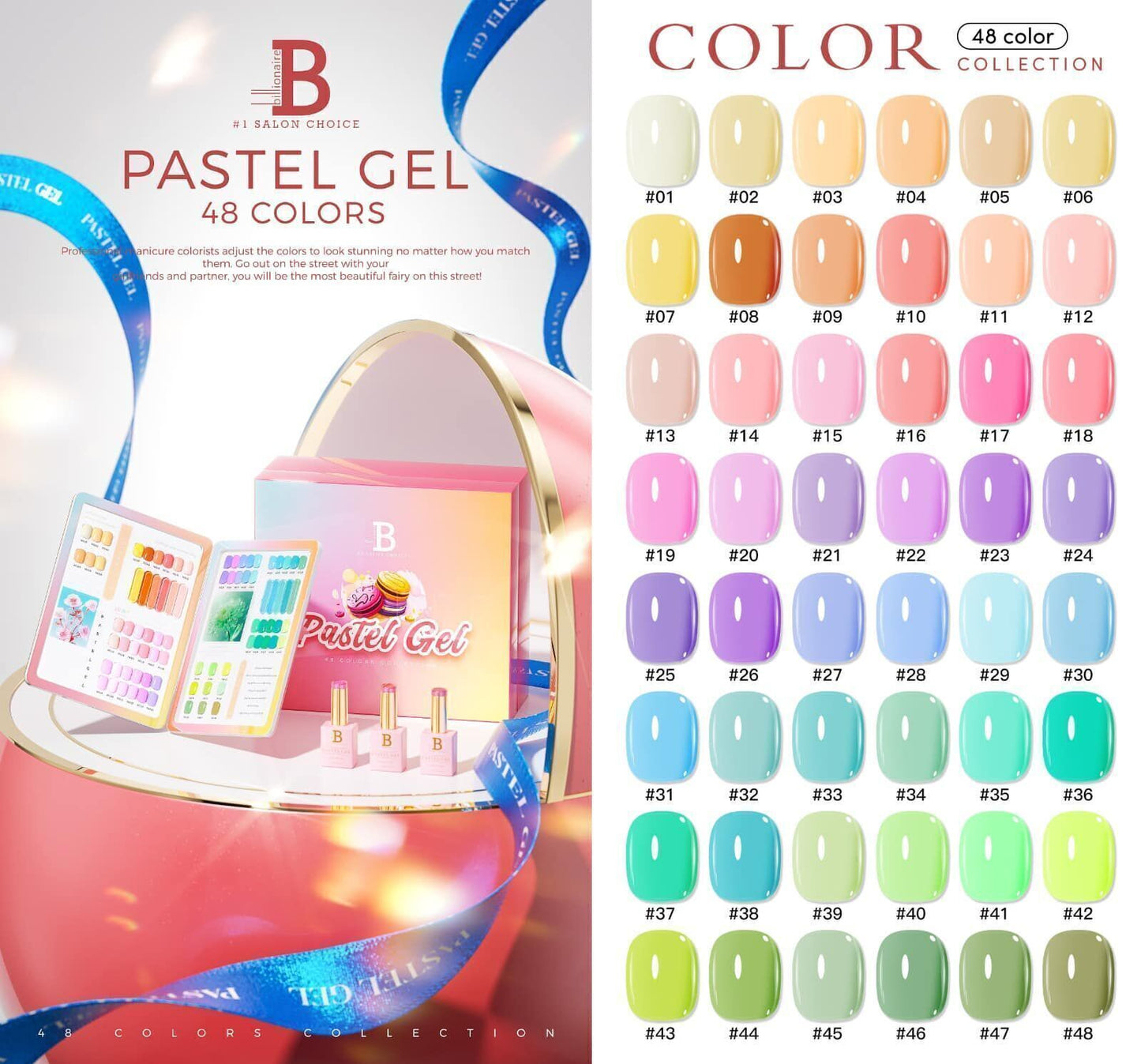 Product image: Billion-Pastel-Set48
