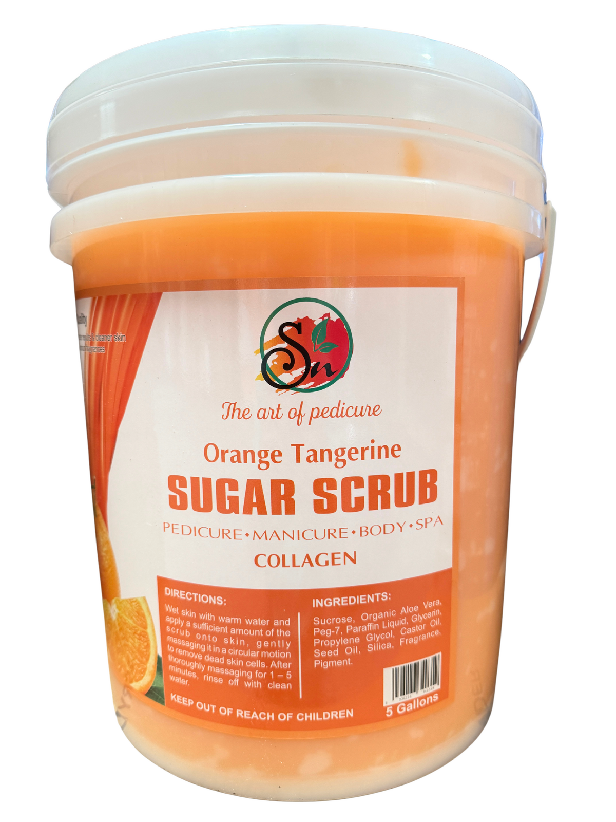 Product image: SN-ScrubSugar-Orange-5gal