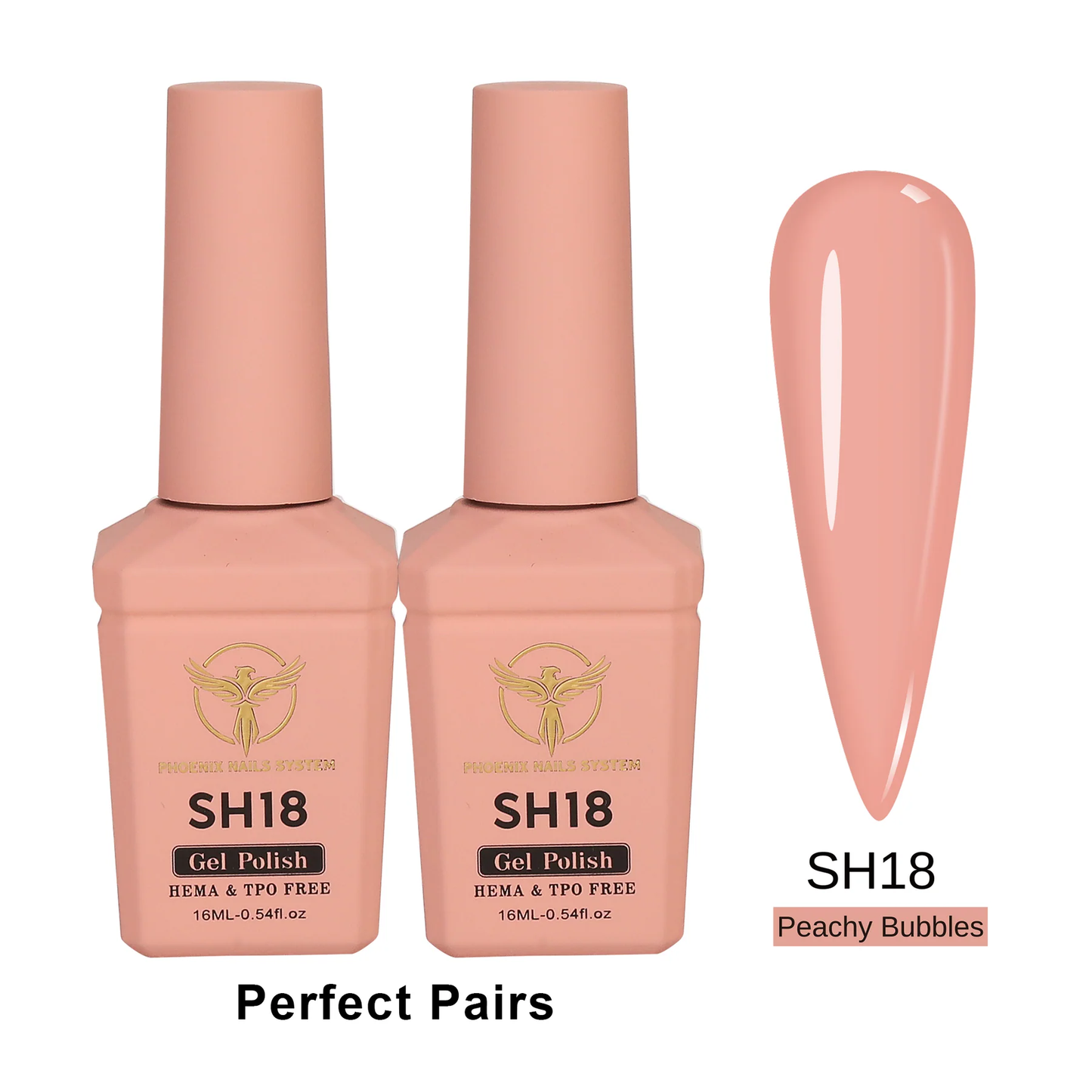 Phoenix - Sheer Gel Polish Collection 24 Colors (48 bottles)