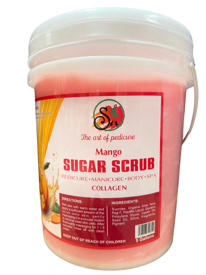 Product image: SN-ScrubSugar-Mango-5gal