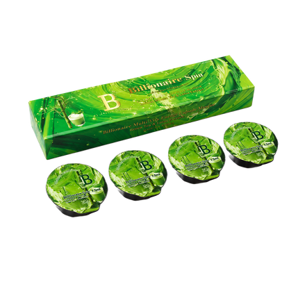 Billionaire Bubble Spa Nail Deluxe Pedicure Kit 4 Steps - Matcha & Bamboos
