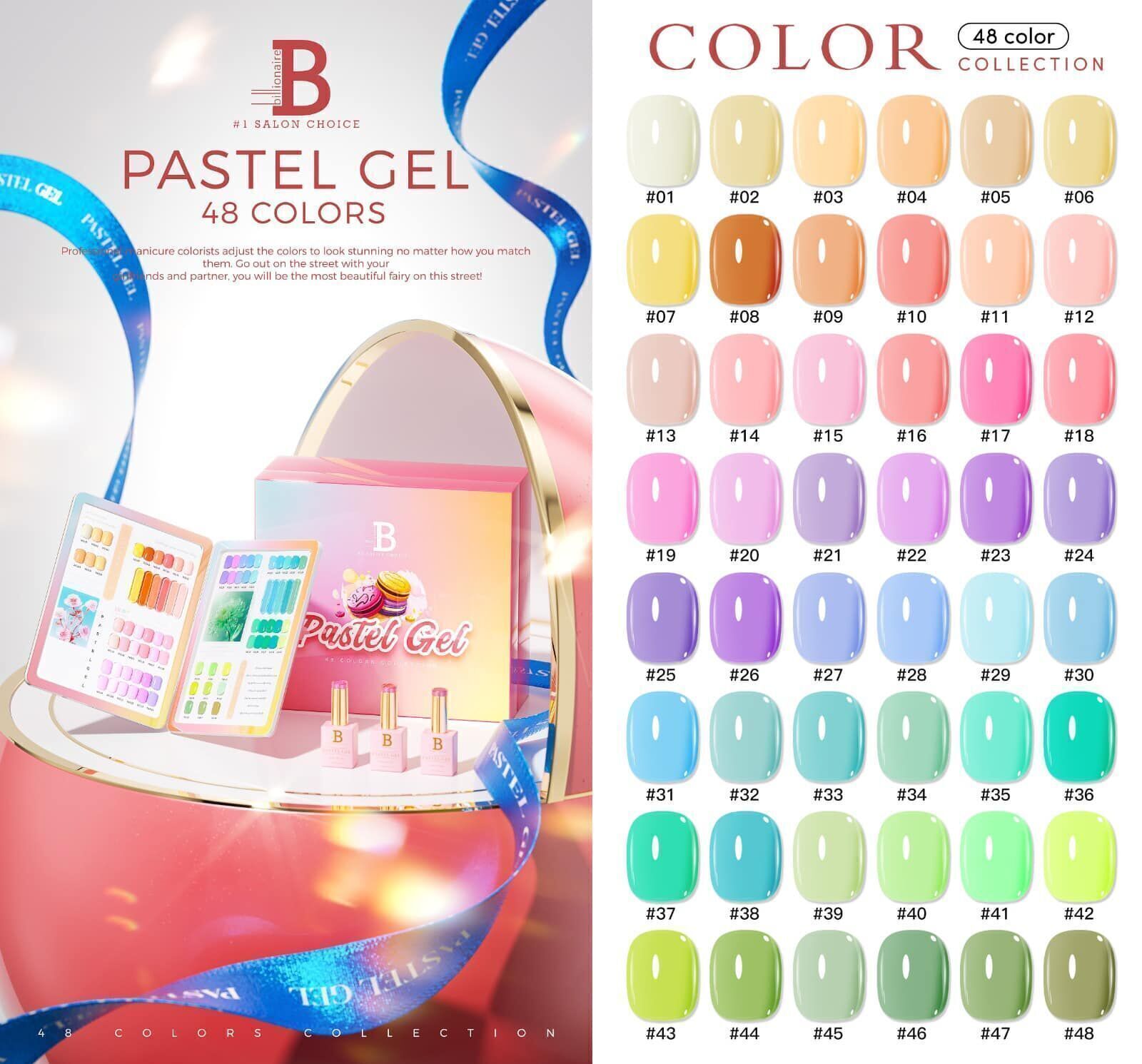 Product image: Billion-Pastel-Set48