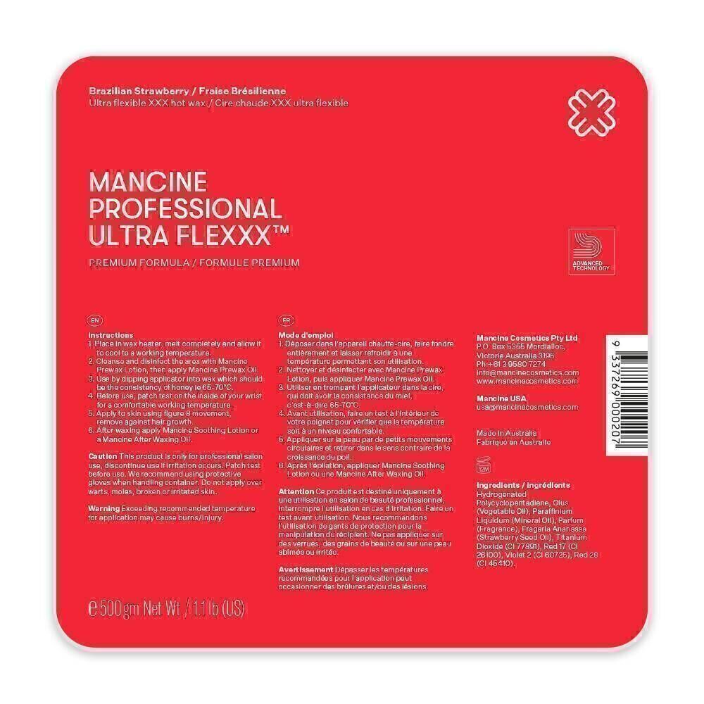 Product image: MAN-WAX-Strawb-500g