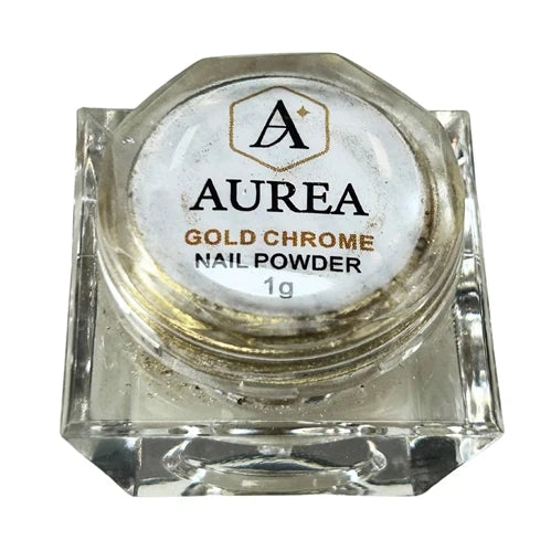 AUREA - Nail Chrome Powder - Gold Chrome (1g)