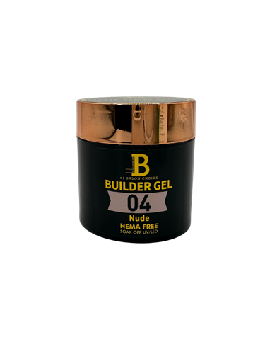 Billionaire Builder Hard Gel Nail Soak Off UV LED 04 Nude - 60g