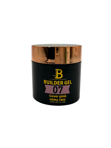 Billionaire Builder Hard Gel Nail Soak Off UV LED 07 Cover Pink - 60g