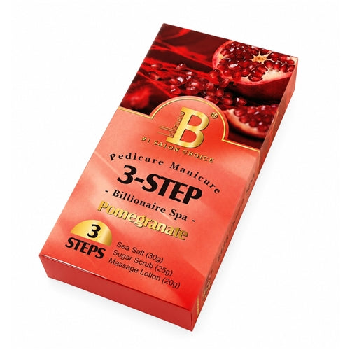 Billionaire - Nail Luxury Pedicure Kit 5 Steps - Cherry Blossom