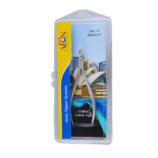 AEON - Stainless Steel Cobalt Cuticle Nipper C.07 - Jaw 16