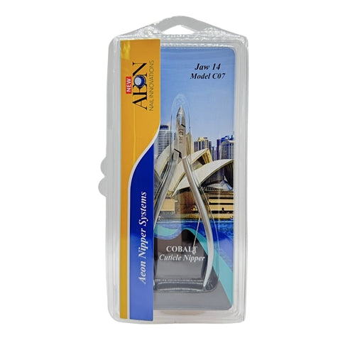 AEON - Stainless Steel Nail Cuticle Nipper C07 - Jaw 14