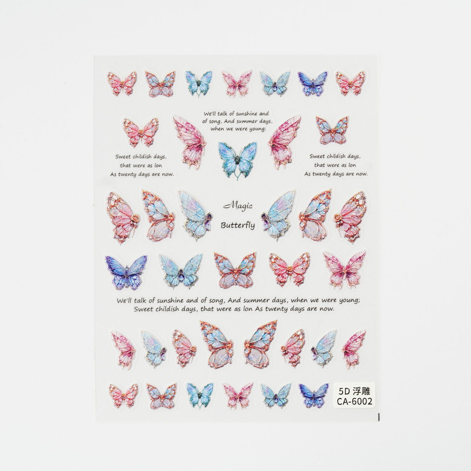 Product image: NArt-STICKER-CA6002